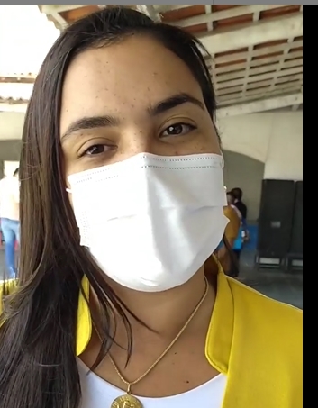 Primeira Dama e Secretária de Assistência Social de Entre Rios homenageia Grupo Cultural esplanadense