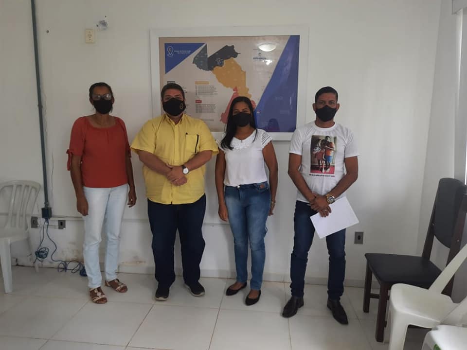 Preocupado com a volta as aulas presenciais Vereador Val da Baixinha participa de reunião com Secretário de Educação de Esplanada; Entenda