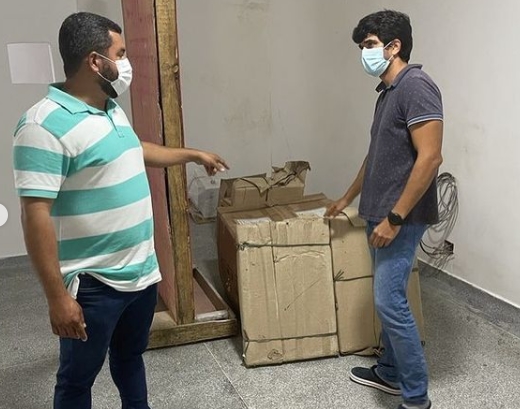 Vereador Fafau de Flavinho realiza vistoria na UPA de Baixio e pede solução de problemas ao governo Municipal