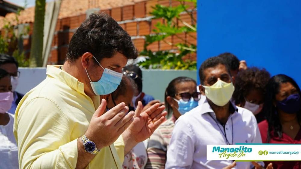 Prefeito Júnior Argôlo entrega prédio do CRAS no bairro de Bela Vista