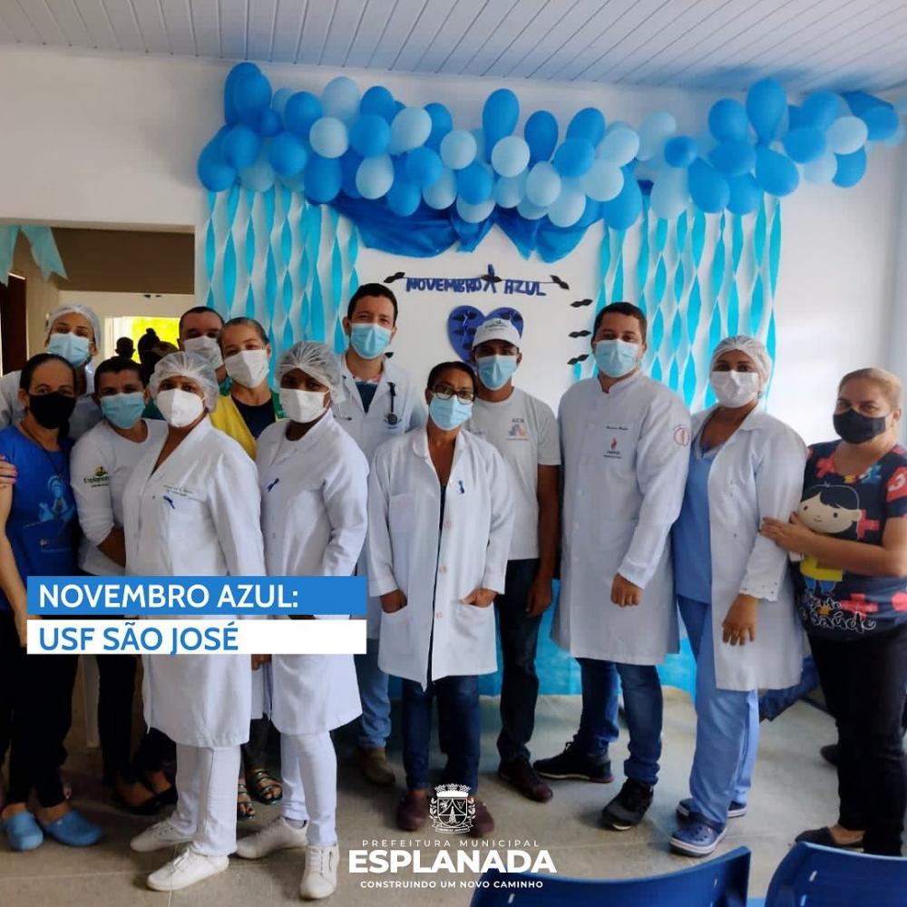 Unidade de Saúde da Família de São José recebe palestra sobre o Novembro Azul
