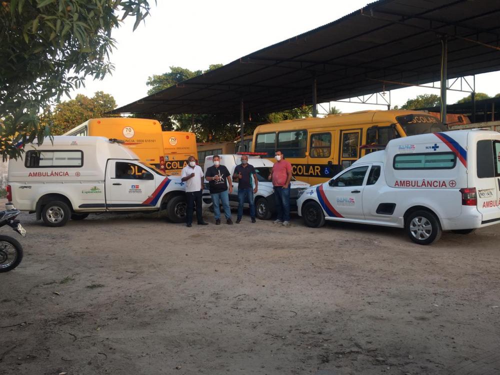 Após manutenção ambulâncias são encaminhadas para região da Praia e São José