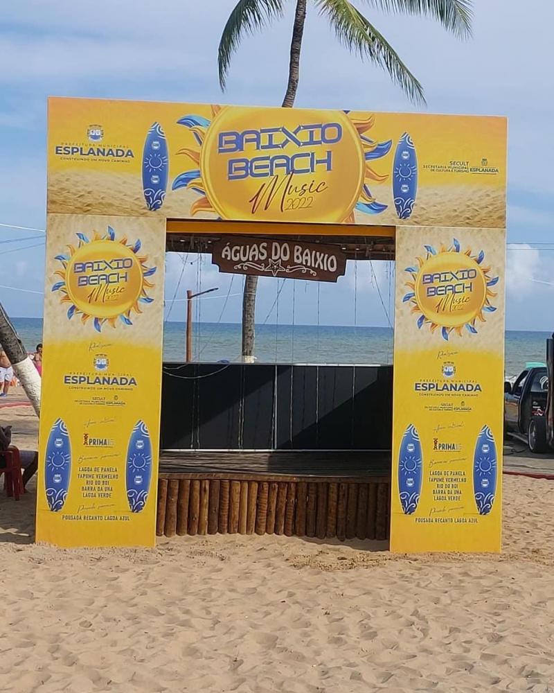 Projeto Baixio Beach Music da Prefeitura de Esplanada recebe críticas de músicos esplanadenses; Entenda