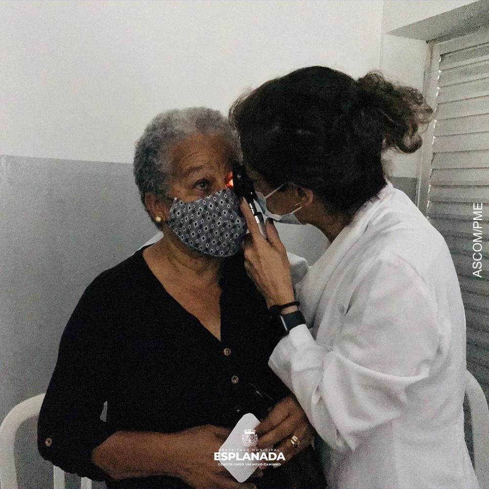 Programa Glaucoma atende mais de 170 pessoas em Esplanada