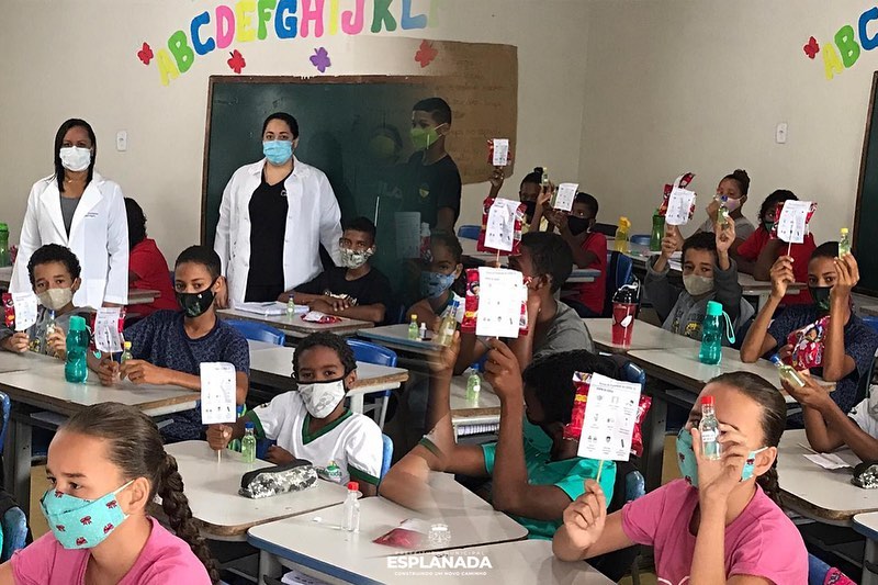 Programa Saúde na escola chega a unidades públicas de Esplanada; Entenda