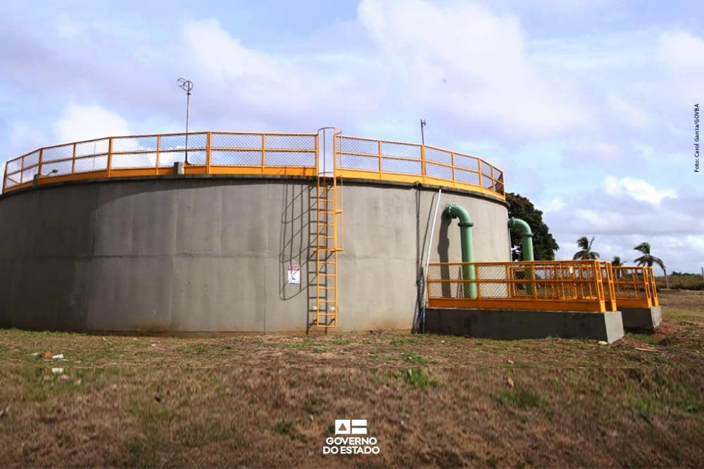 Esplanada, Acajutiba e Aporá são beneficiadas com a ampliação do Sistema Integrado de Abastecimento de Água 