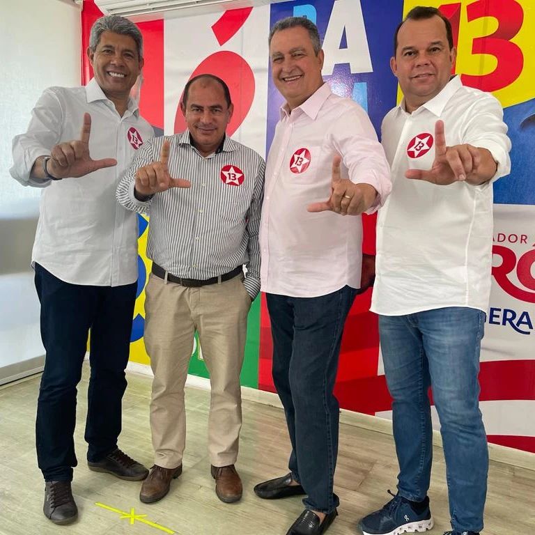 Nandinho viaja para Salvador para participar de gravação de vídeo de campanha de Jerônimo Rodrigues
