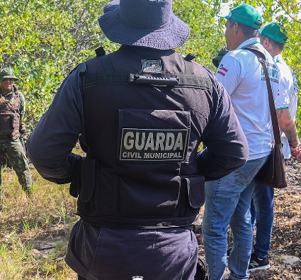 Polícia de Proteção Ambiental, GCM e SEMMADS realiza ação em Baixio