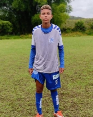 Atleta de 14 anos é o primeiro aluno da escolinha de futebol do Timbó a ser aprovado em um clube; Adolescente é de Altamira