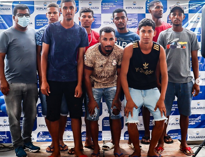 Altletas de Futebol Amador de Esplanada realizam ECG pela primeira vez