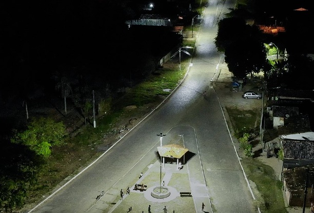 Nova iluminação LED chega ao bairro do Timbó 