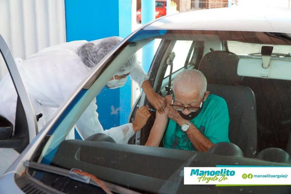 Vacinação contra a Covid-19 para idosos já está acontecendo da SESAU de Entre Rios