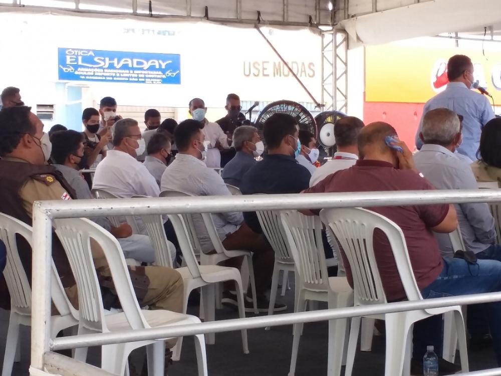 Prefeito de Esplanada Nandinho da Serraria não comparece a visita do Governador em Entre Rios