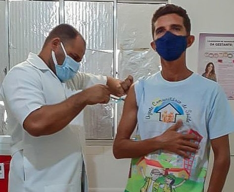 1.293 pessoas já foram vacinadas contra a Covid-19 em Esplanada