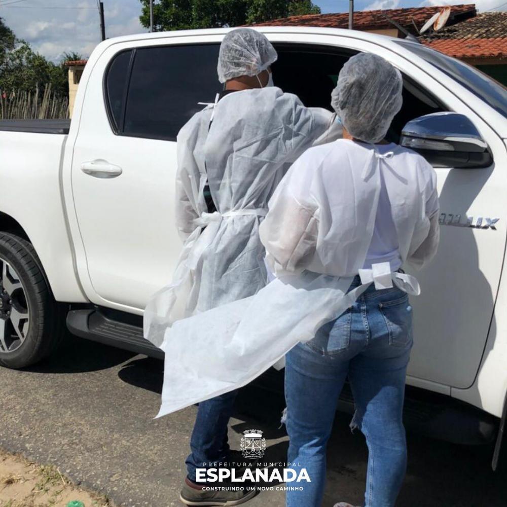 Covid-19: Motorista fala que barreiras não funcionam em Esplanada e Baixio e servidoras respondem