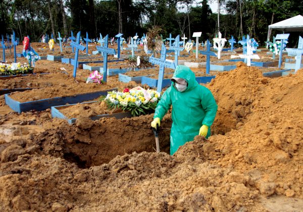 Bahia atinge mais de 15 mil mortos durante a pandemia