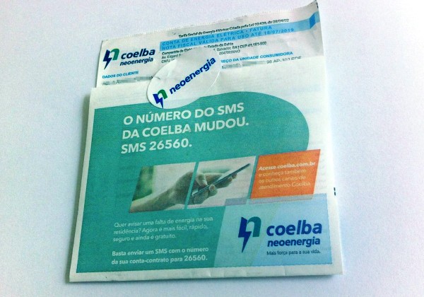 Coelba dobra número de parcelas para pagamento de conta de energia no cartão de crédito