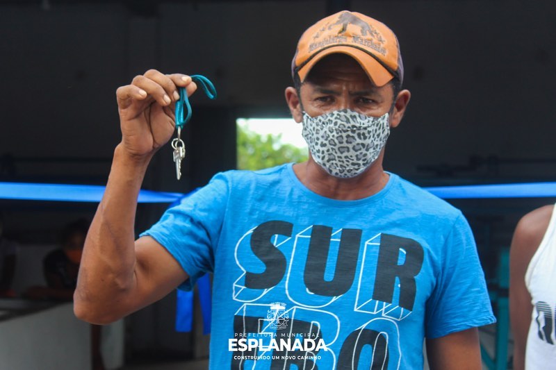 Casa de Farinha é reformada e entregue para os moradores de Cruz das Almas