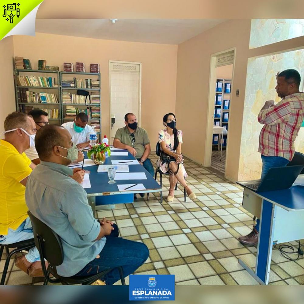 Prefeito Nandinho e Secretária Vanuza participam de qualificação na Secult em Esplanada