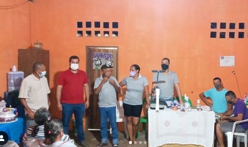 Vereador Fafau de Flavinho participa de aniversário de 23 anos de Associação na Chapada